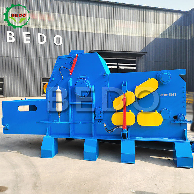 25~30t/h 380V 森林用木材切断機 18000kg 重量産業用太鼓切削機
