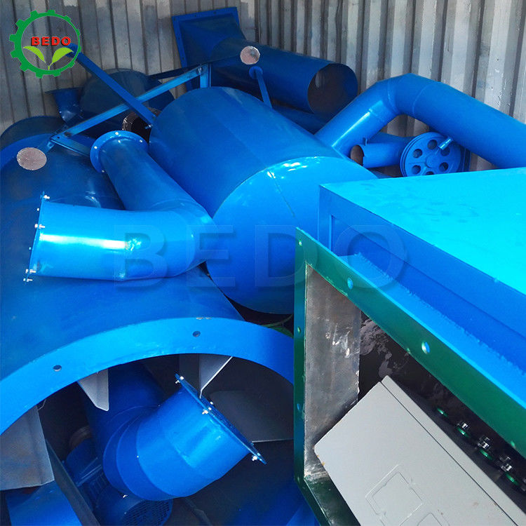 5 - 8mm Screen Size Sawdust Dryer Machine High Thermal Efficiency Rotary Drum Dryer