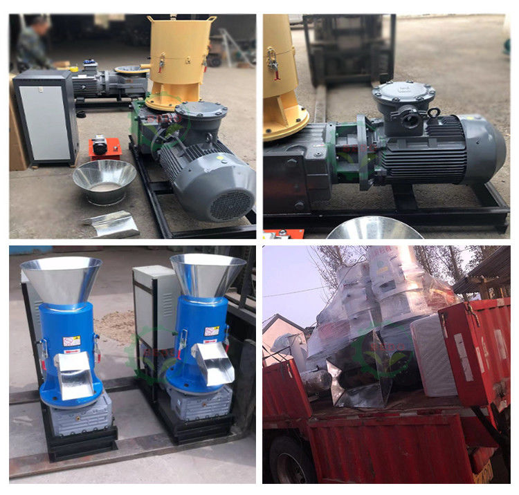 37KW Wood Sawdust Pellet Machine Equipment 1630*720*1440mm