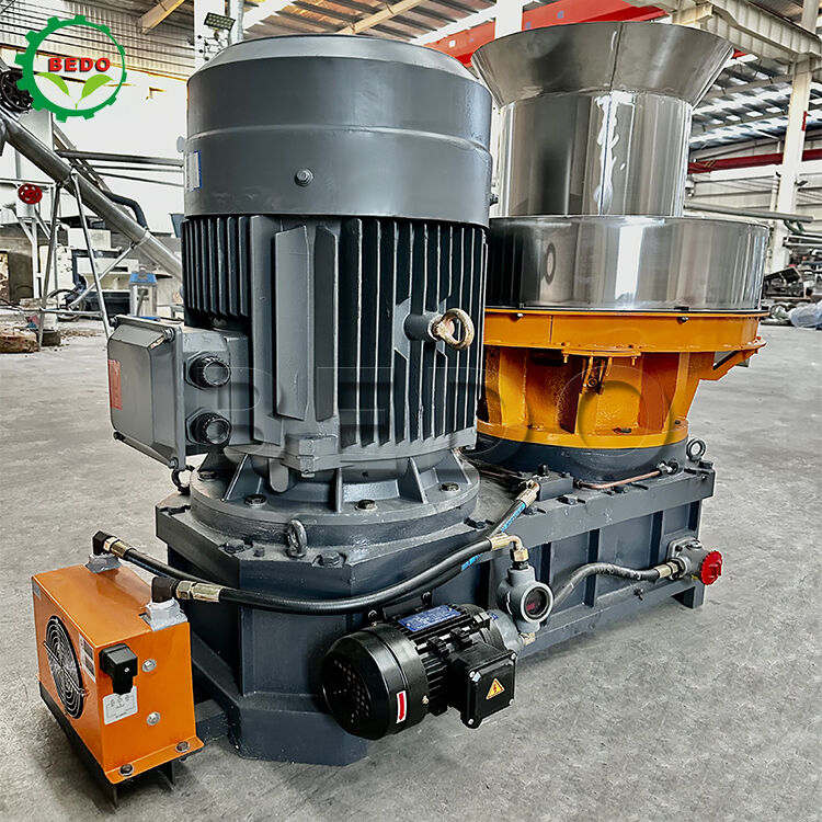6~10mmのペレット寸法 木製ペレット機 90%の燃焼効率と500kg/hのペレット製造能力