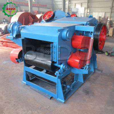 75kw 電動竹木切断機 240x540mm 入口ドラムタイプ 細工器具