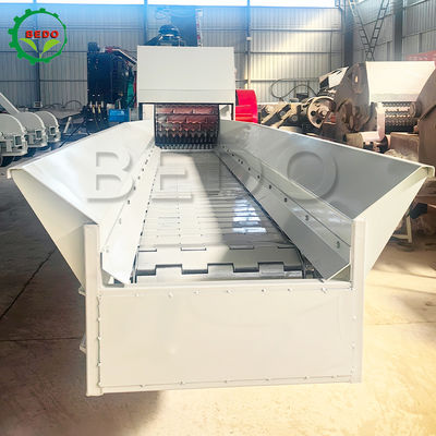 油圧モーター供給コンベア動力ウッドチッパーマシン、235HP主電源、25-35mmチップサイズ