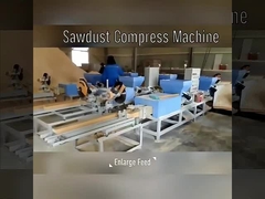 380V 木材用ソーダブロック製造機械 PLC自動制御