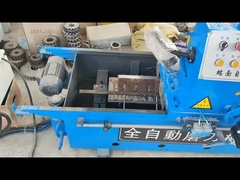 処理長さ800mmの電気ナイフ磨き機